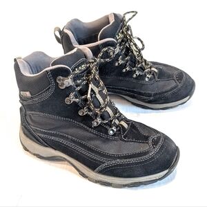 L.L.BEAN Women's Black Suede Primaloft Tek 2.5 Hiking Camping Boots Size 10